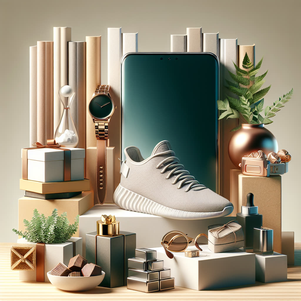 شال نخی مینیمال با طرح هندسی